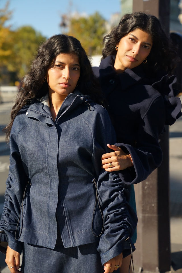 Lisa Denim Parka Jacket