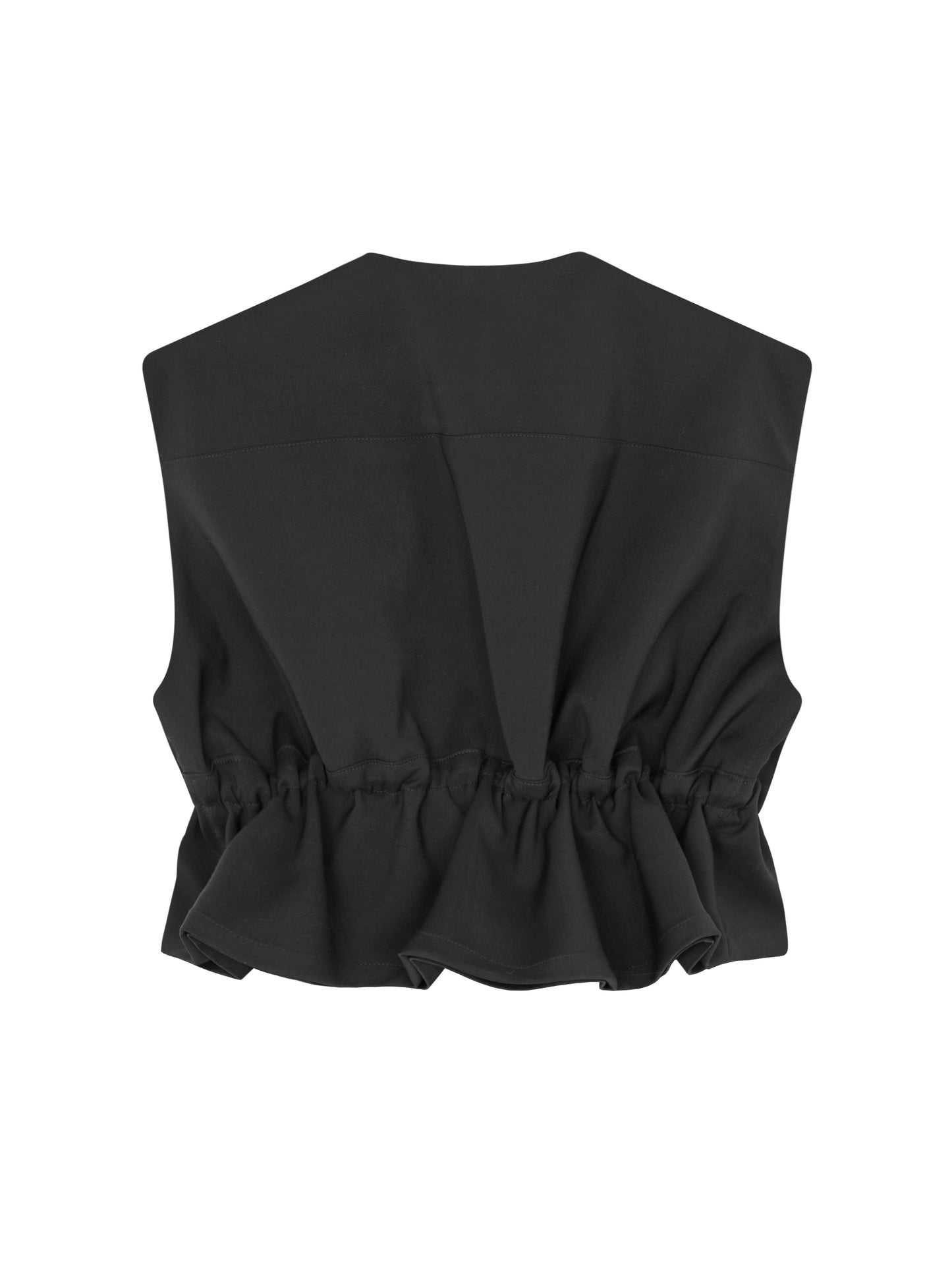 Ofia Black Reversible Parka Vest