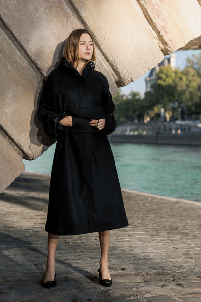 Anna Parka Wool Coat