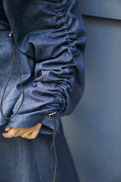 Lisa Denim Parka Jacket