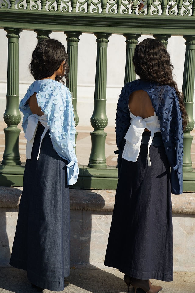 Audrey Sleeves with Signature Fringes · Limited Edition