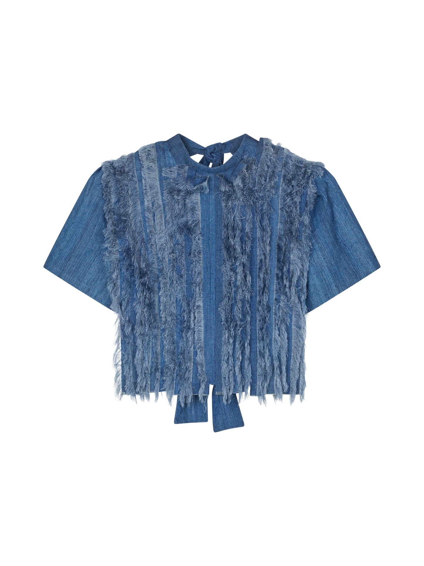Navia Blouse — Blue
