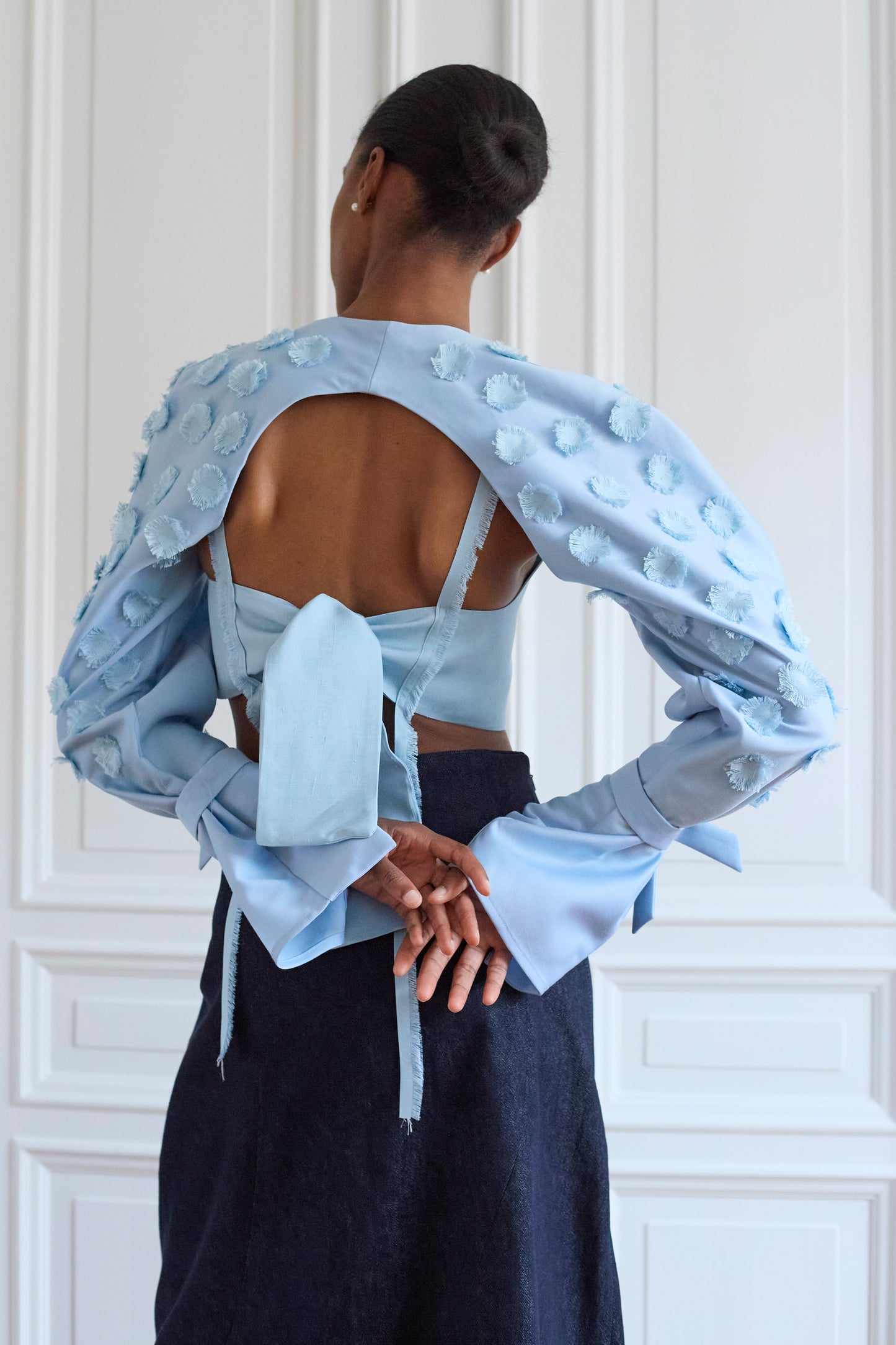 Audrey Sleeves with Signature Fringes · Limited Edition