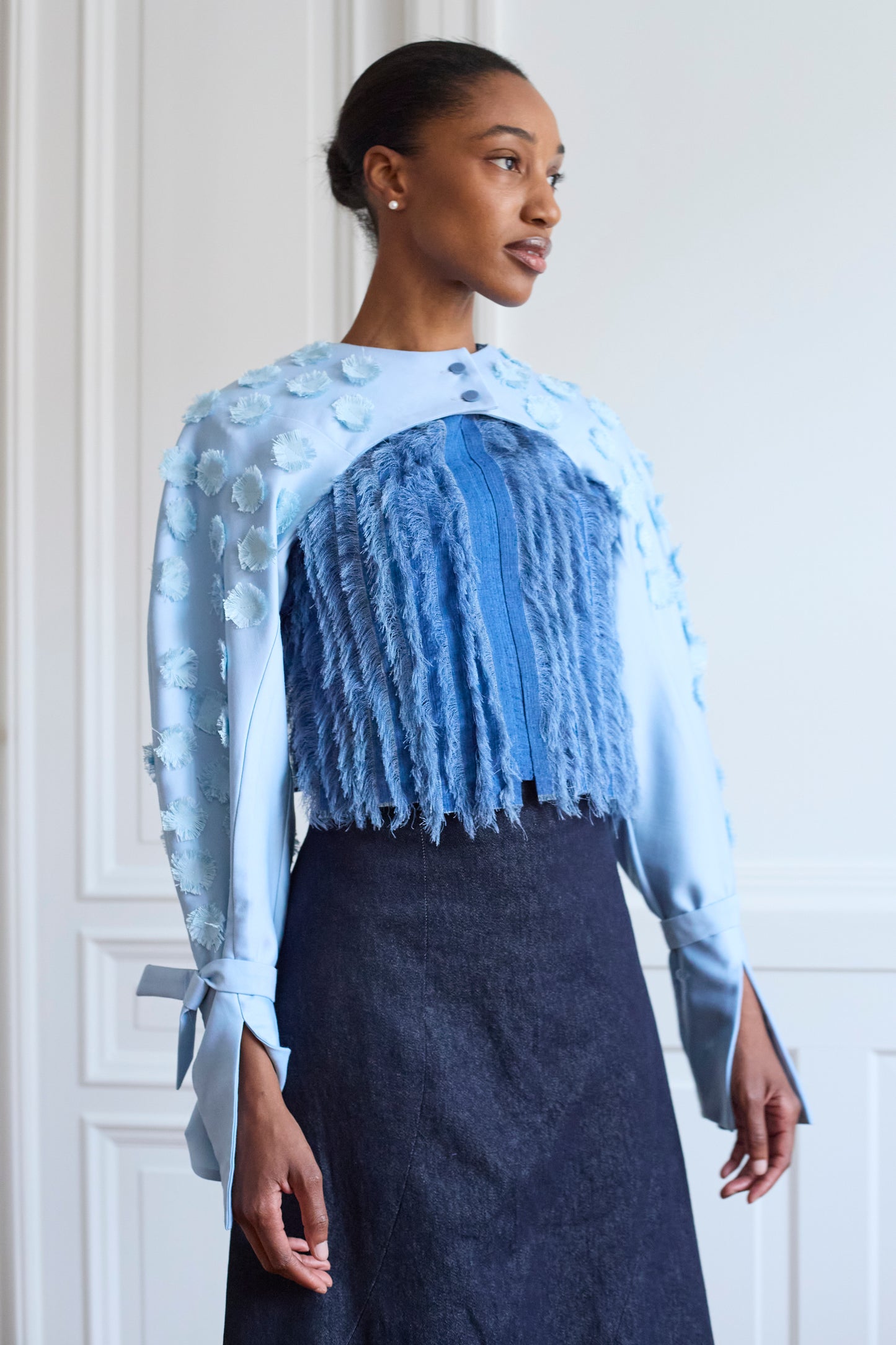 Audrey Sleeves with Signature Fringes · Limited Edition