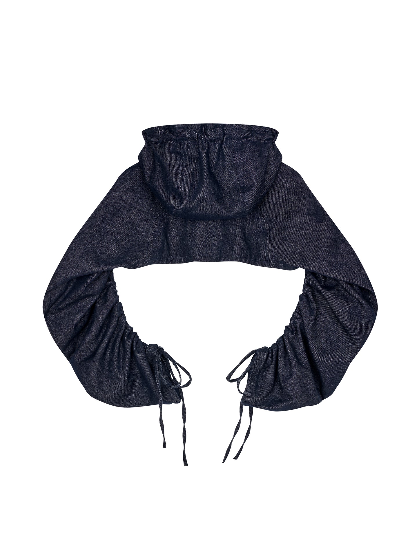 Ofia Denim Hoodie Sleeves