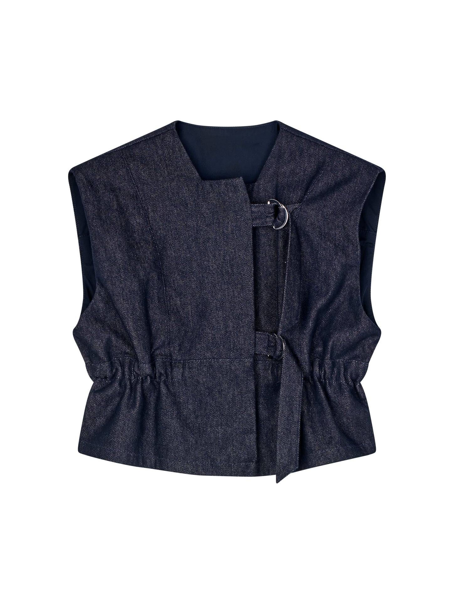Ofia Denim Reversible Parka Vest